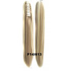 *14-613 Ash light blonde  ix, Straight, Claw clip synthetic ponytail