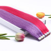 Human hair 2pc tape in hair extensions-50-55cm