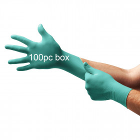 100pc TouchNTuff™ Nitrile blue gloves pack, 50 pairs