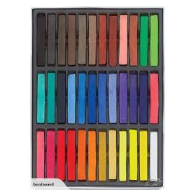 36 Piece assorted color hair chalk
