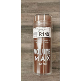 Light auburn brown  (*6.4) Volume max Hair building fibre 27g bottle