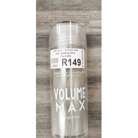 Light grey (*10.11)  Volume max Hair building fibre 27g bottle