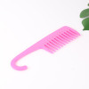 Shower hook comb, large wide tooth