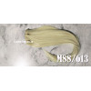 *M88-613 Ash platinum blonde mix 55-60cm clip in hair extensions 10pc set- straight, Synthetic hair