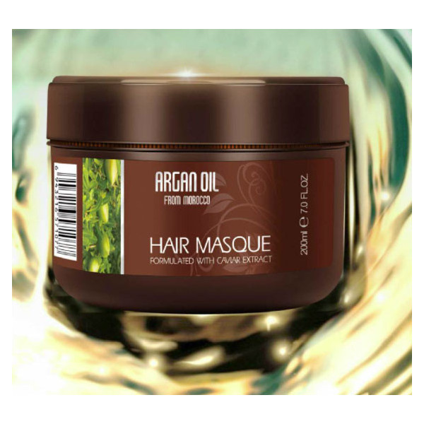 Argan oil Caviar hair mask 200ml - formulated for hair extensions