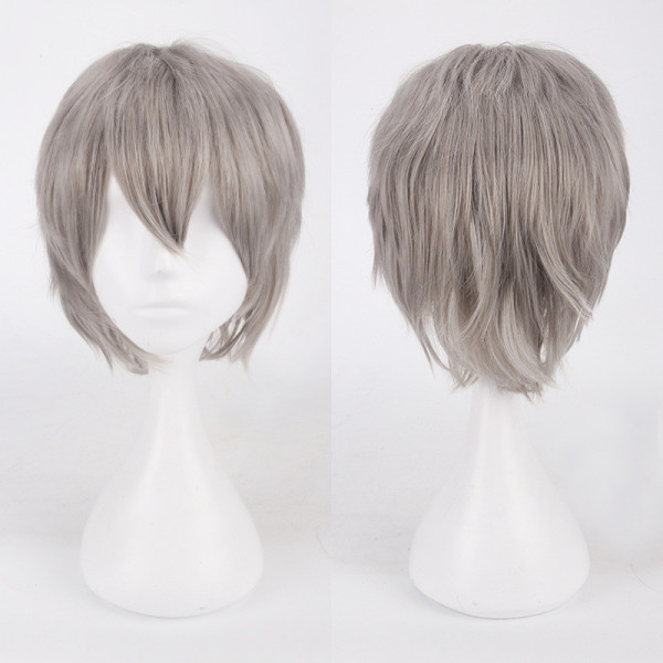 Short cosplay wig- Grey (k049-03)