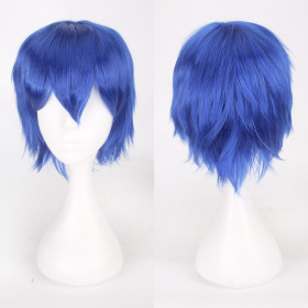 Short cosplay wig- Diamond blue K049-14