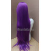 Purple mid parting straight cosplay wig (26c)