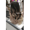 Brunette ash blonde Ombre by Emmor-synthetic hair (LC5044)