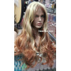 Auburn blonde wavy cosplay wig PL809