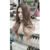Mid parting light brown Ombre mix by Emmor-synthetic hair (LC6068)