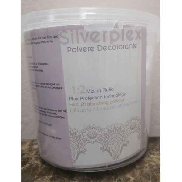 500g Silverplex bleach powder tub (no developer)