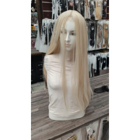 0809 beige blonde  8inch small lace front wig-heat resistant synthetic wig