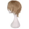 Short cosplay wig- Beige blonde K049-11