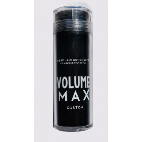 Matt black (*1.0)  Volume max Hair building fibre 27g bottle