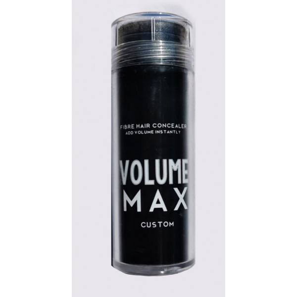 Matt black (*1.0)  Volume max Hair building fibre 27g bottle