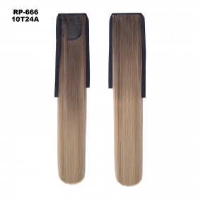 Ombre *10-24a, tie on straight ponytail 55cm by ProExtend