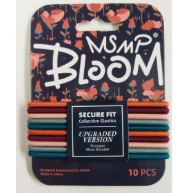 Bloom 10pc secure fit hair elastic style 5