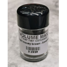 Light mousey brown  (*7.11) - Mini Volume max Hair building fiber, travel size