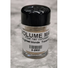 Lightest blonde  (*10.0) - Mini Volume max Hair building fiber, travel size