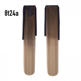 Ombre *8T-24a, tie on straight ponytail 55cm by ProExtend