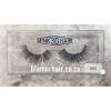 S03 natural 3d transparent root  High quality hand made strip lashes 1pair