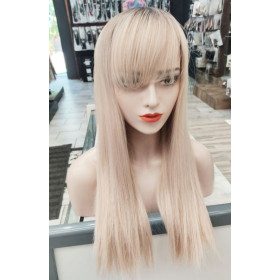 Rooted beige blonde Ombre Straight by Emmor-synthetic hair  (LC5072)
