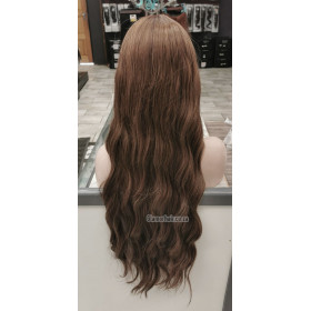 Emmor Long chocolate chestnut mix wig-synthetic hair  (LC5036-1)