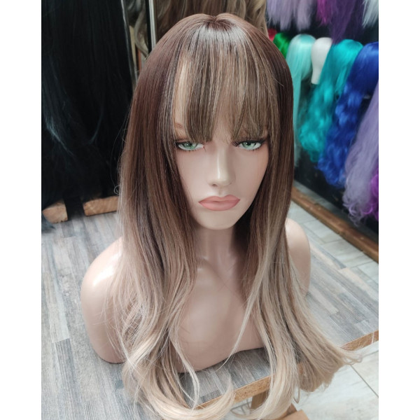 Fringed ombre wig Emmor-synthetic hair  (LC5220)
