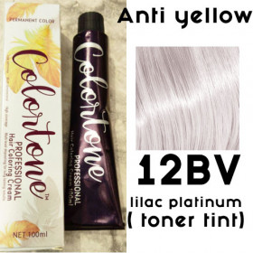 12BV light lilac platinum (toner tint) Colortone professional  100ml +100ml 20 vol developer