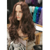 Chocolate brown mid  arting wavy cosplay wig. Color 4
