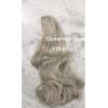 *18-60 Very ash platinum blonde mix, Synthetic wavy, Claw clip on ponytail