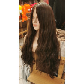Dark chocolate brown Emmor wig Synthetic hair (LC5123-1)