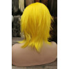 Yellow shaggy bob cut wig (8932) - Synthetic hair