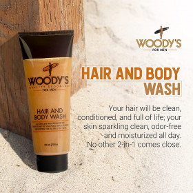 SALE Woody's Hair and body wash 296ml