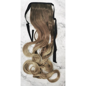 Ombre *10T-24 light blonde, tie on wavy ponytail 55cm by ProExtend