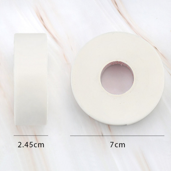 Foam lash separating tape roll, white