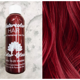 Cherry red Water ol r hair semi-permanent dye 100ml