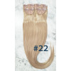 *22 Medi m golden blo de  0c  S ra g t  yn het c 3pc XXL clip in hair extensions