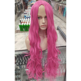 Rosy mid parting wavy cosplay wig (T2127)