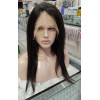 45cm long 13x4 16-18inch lace front wig. Silky straight Indian remy human hair