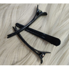 10 piece black color sectioning clips, medium, 8cm long