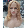 Party sale! Wavy light blonde party wig mid parting (8710-k15)