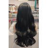 Mid part black wavy by Emmor-synthetic hair (LC345-1)