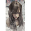Fringe rooted lilac grey mix by Emmor-synthetic hair (LC6158-1)