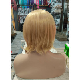 Party sale! Light blonde party wig mid parting bob(8089s-k15)